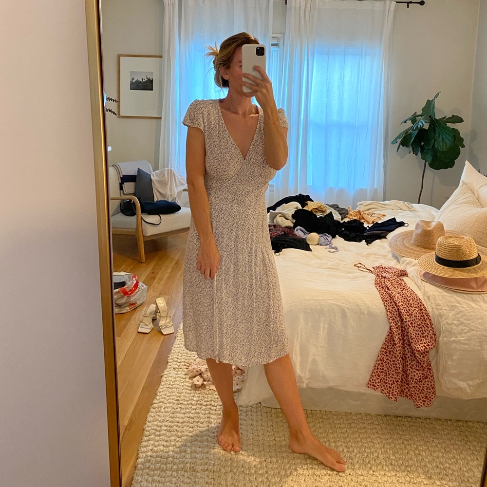 Brandy Melville Wrap Midi Dress